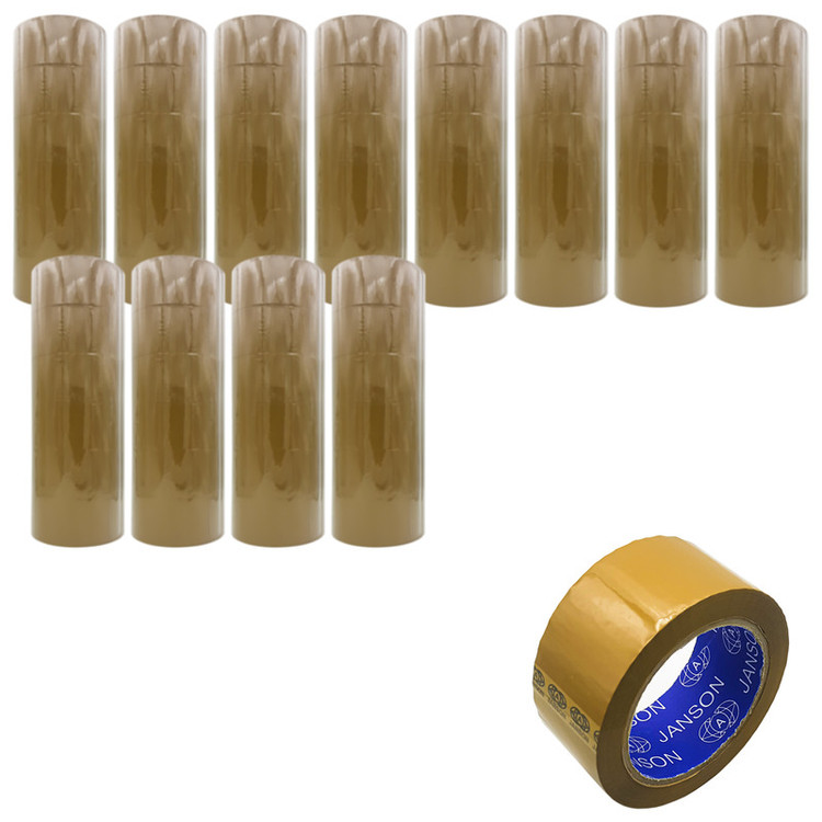 نوار چسب کارتن مدل 5 سانتیمتر بسته 72 عددی