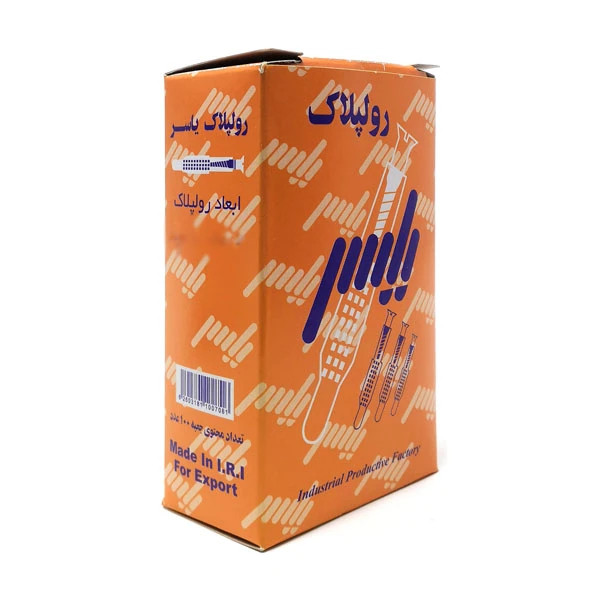 رول پلاک مدل یاسر کد 7 لبه دار بسته 40 عددی