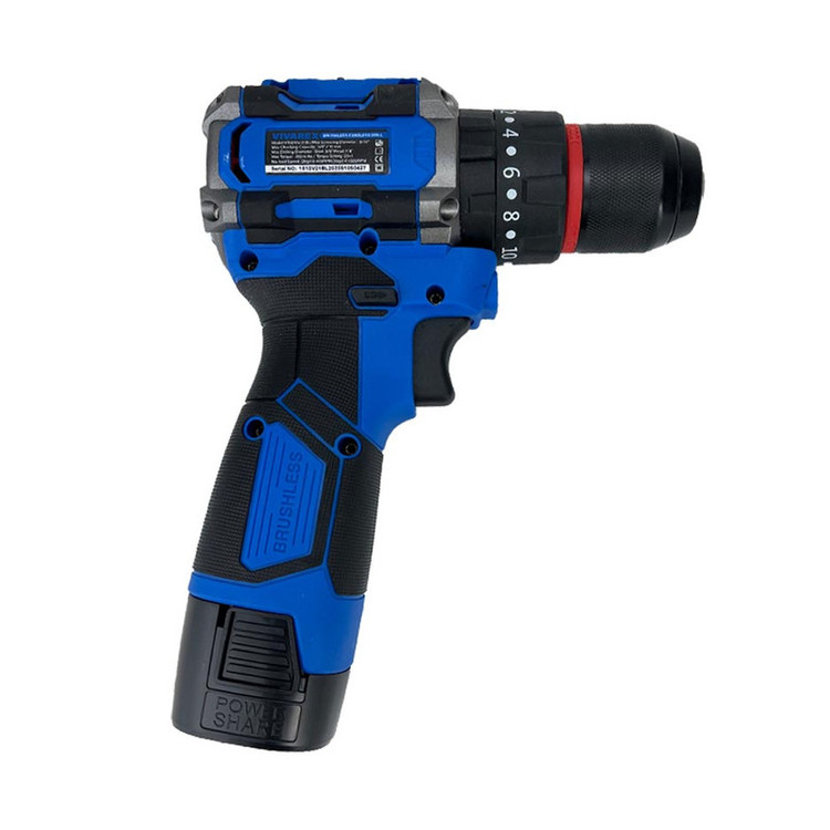 دریل شارژی 16/8 ولت براشلس ویوارکس مدل VR1610V-21BL