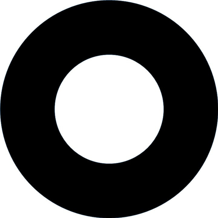 واشر مدل پلاستیکی 1/2 بسته 10 عددی