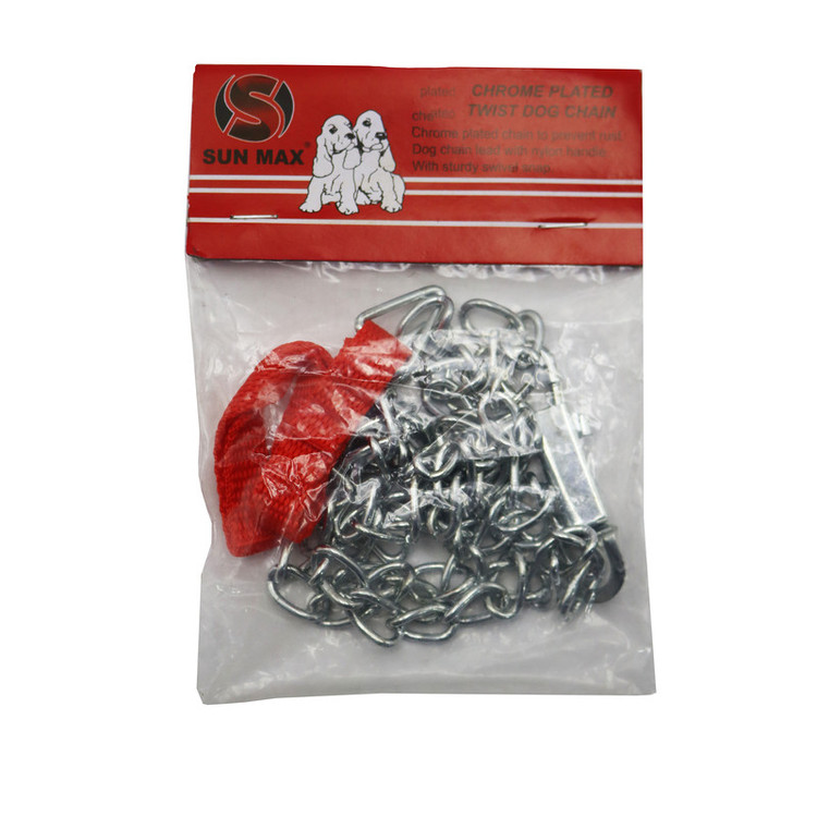 بند قلاده سگ سان مکث مدل زنجیری کد YP-3.5MM/1.5M