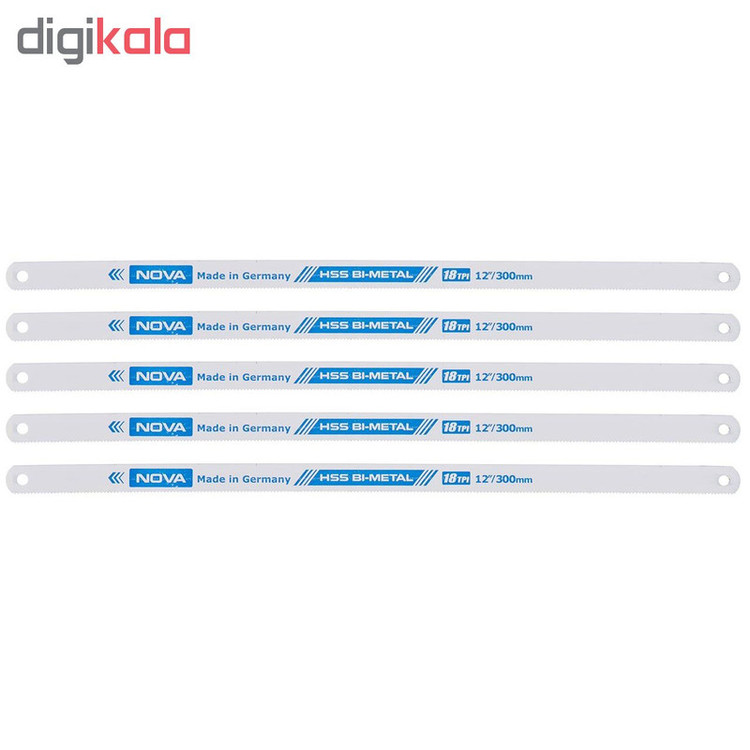 تیغ اره آهن بر نووا مدل NTB 2360 بسته 5 عددی